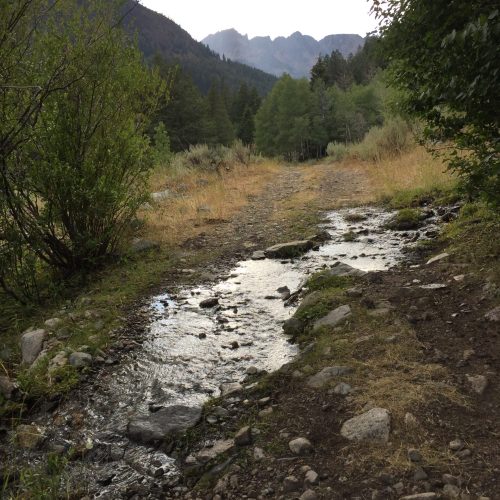 Little creek crossings headed to Brockie Lake